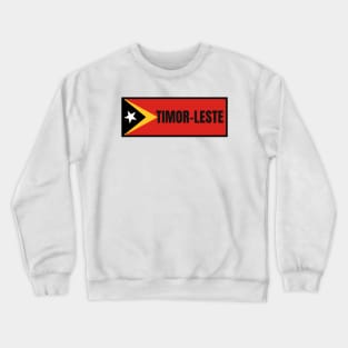 Timor-Leste Flag Crewneck Sweatshirt